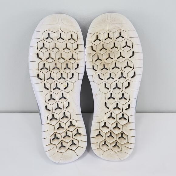 Nike Free RN 2018 Women's Running Shoes Wolf Grey White Size US 8 - Picture 7 of 8